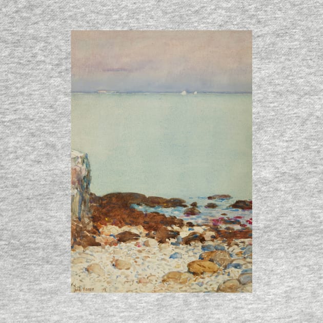 Low Tide, Isles Of Shoals by Childe Hassam by Classic Art Stall